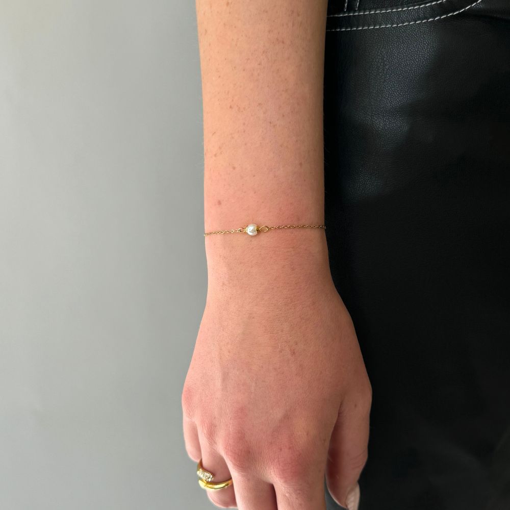 armbånd med perle