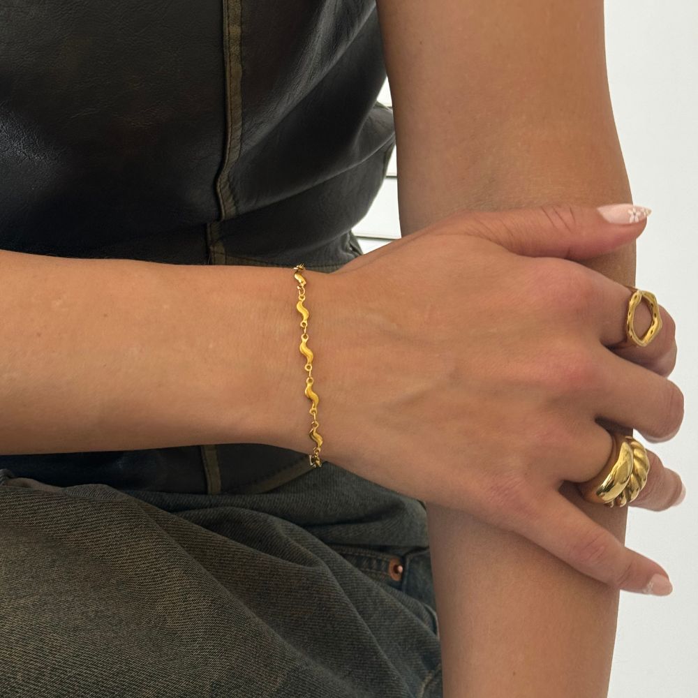 guld armbånd