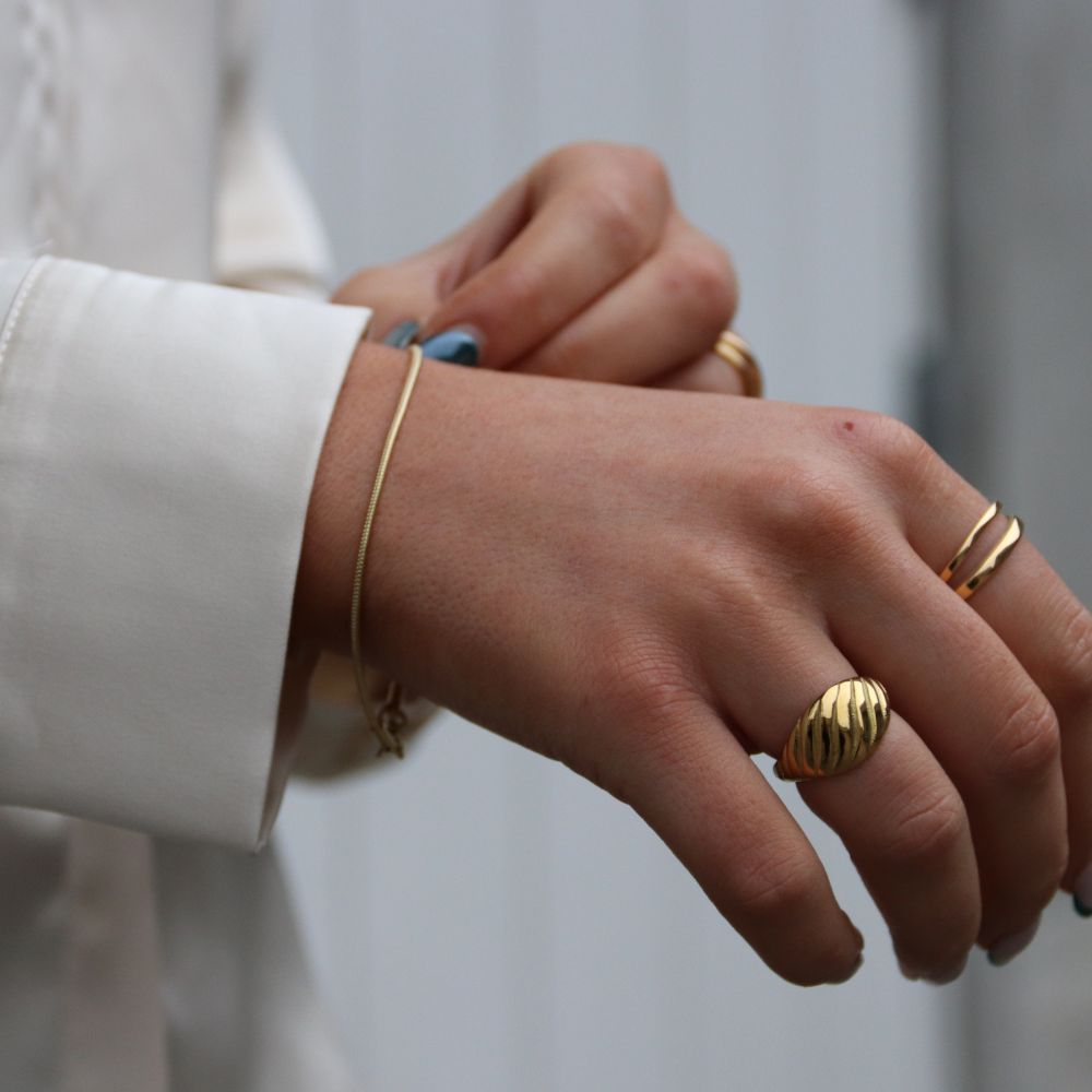 Olivia Zephyr Ring 14K Guldbelagt - Global Urban Jewelry
