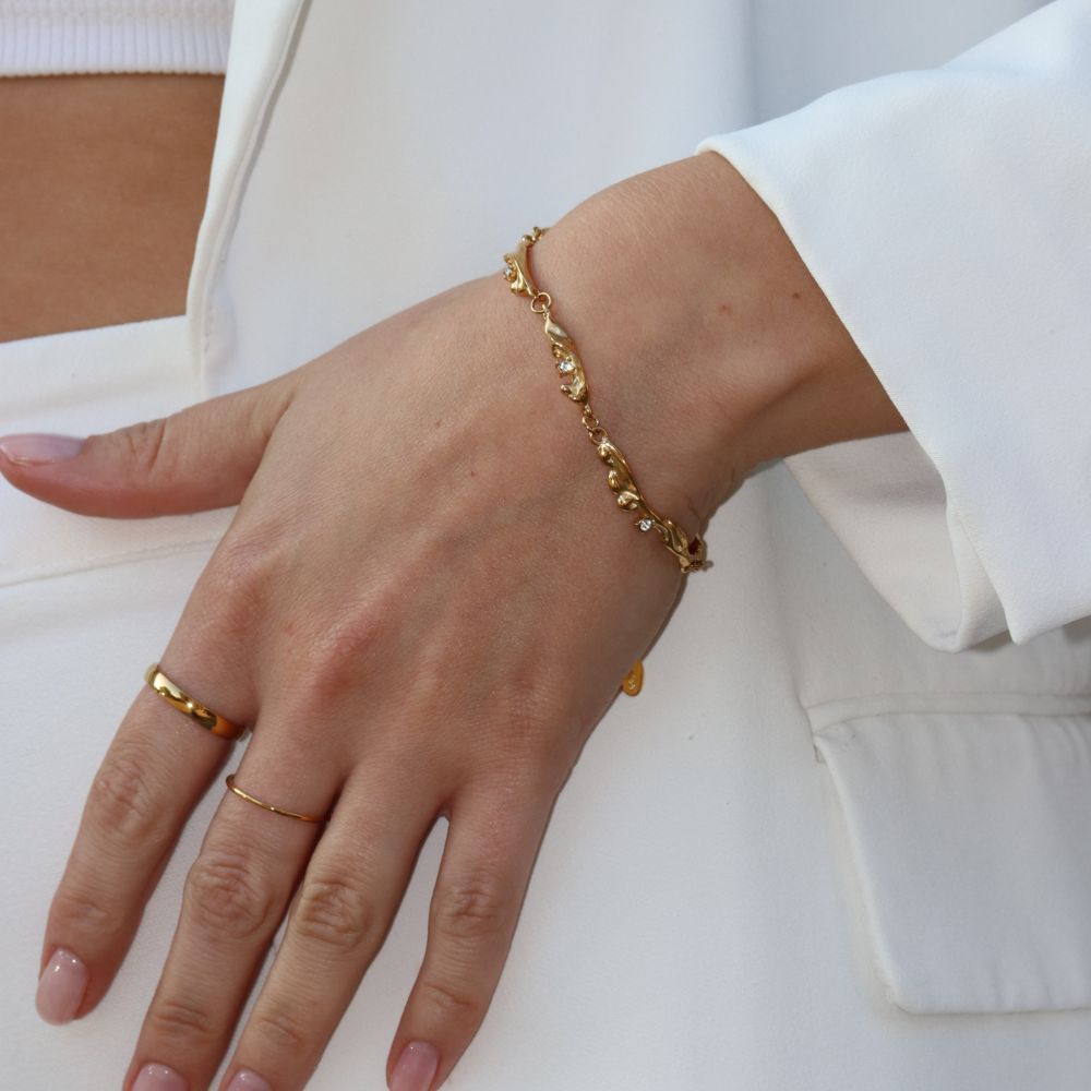 Stabelbare Ringe 14K Guldbelagt - Global Urban Jewelry