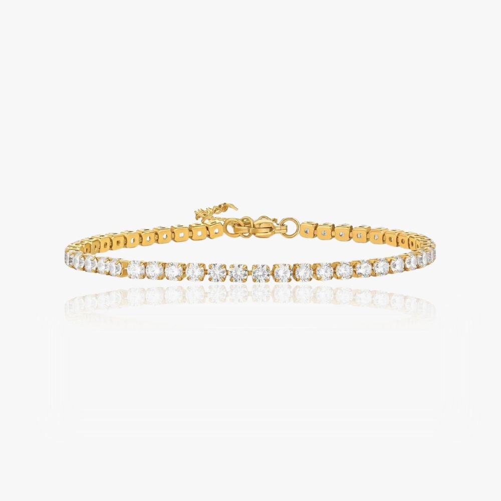 Tennis Armbånd 18K Guldbelagt - Global Urban Jewelry