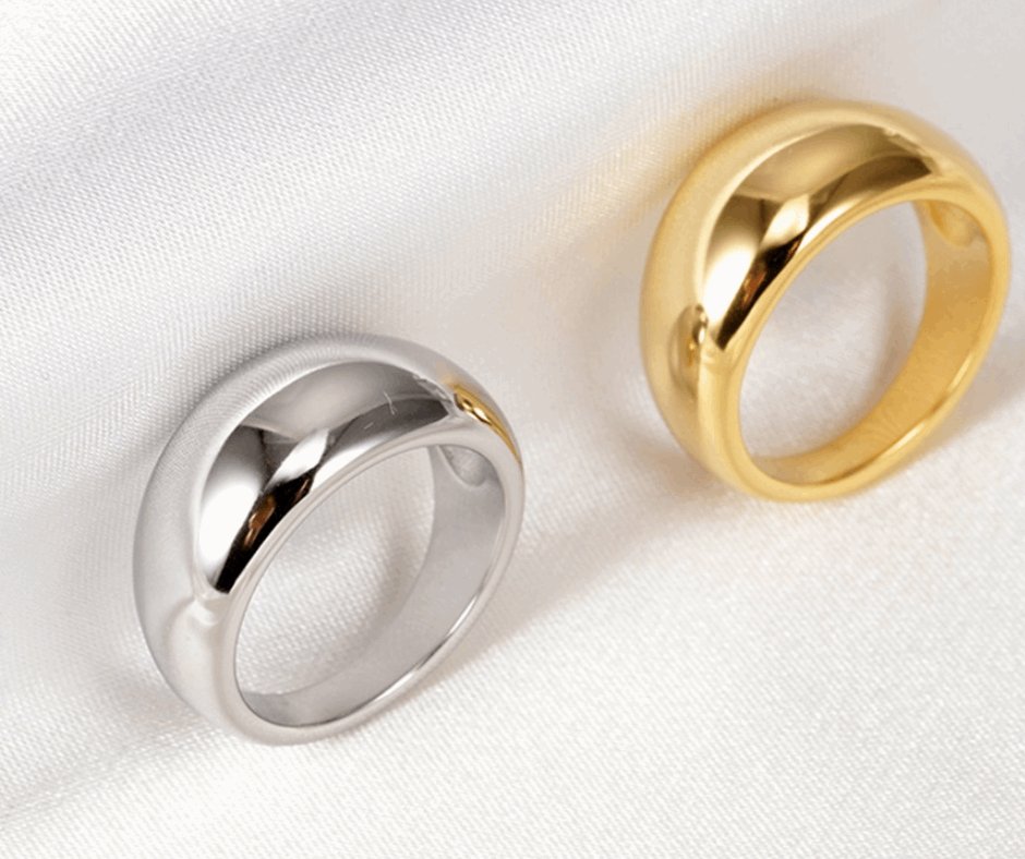 Amelia Charm Ring 14K Guldbelagt - Global Urban Jewelry