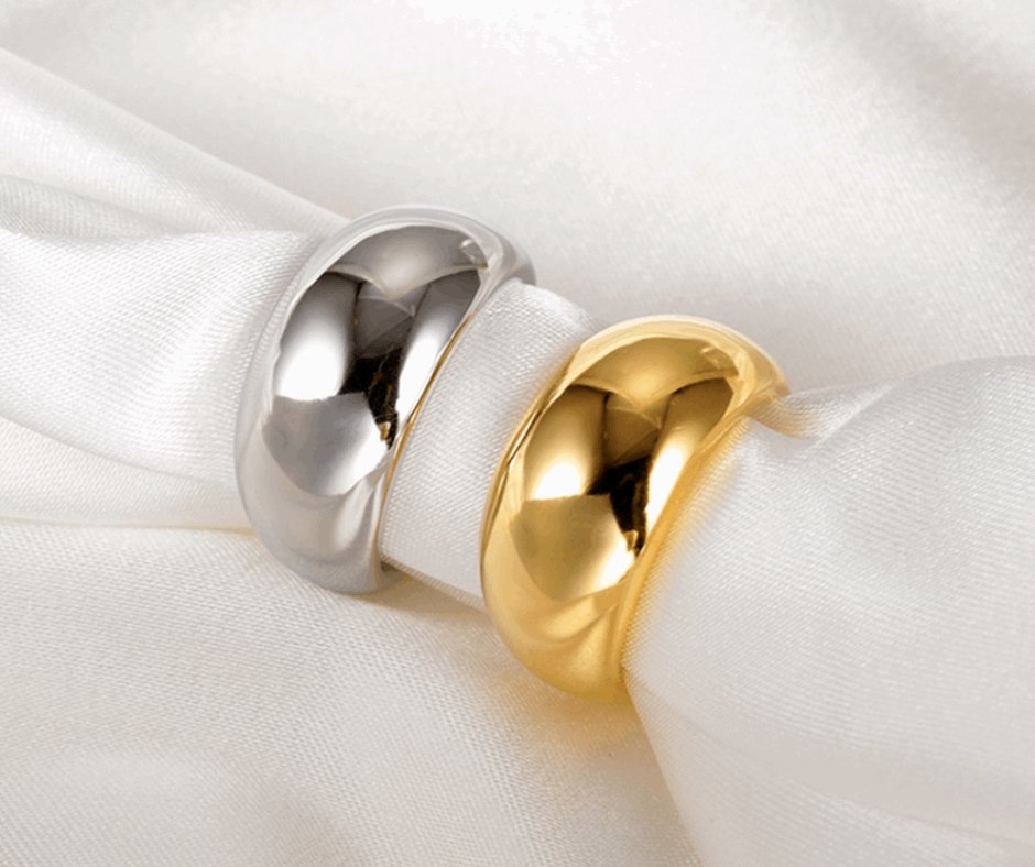 Amelia Charm Ring 14K Guldbelagt - Global Urban Jewelry