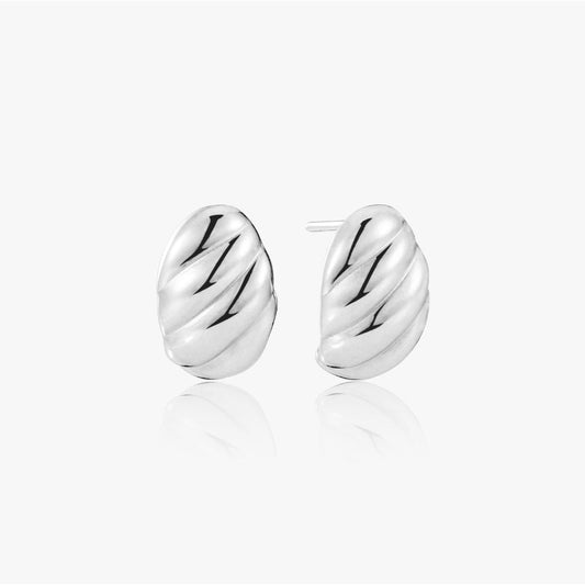 Croissant Øreringe Sølv - Global Urban Jewelry