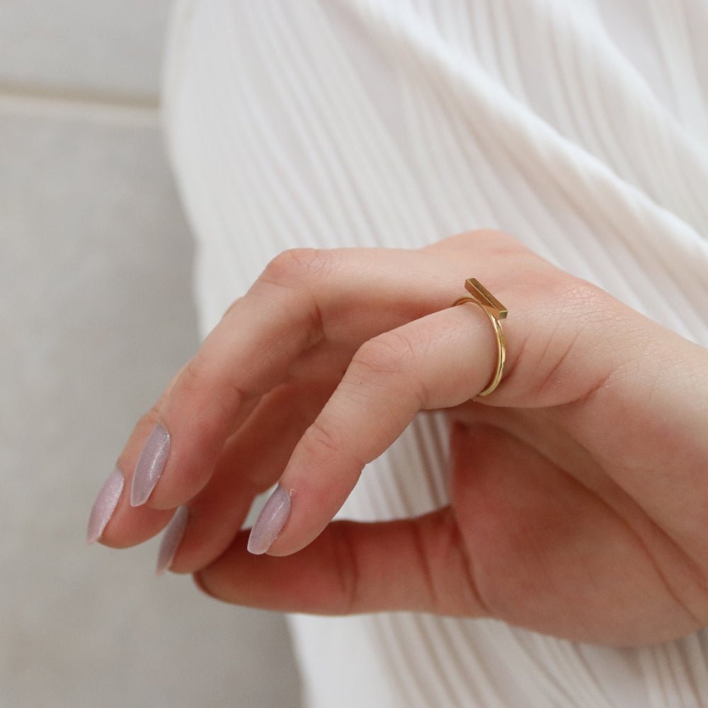 Delikate Dana Ring 14K Guldbelagt - Global Urban Jewelry