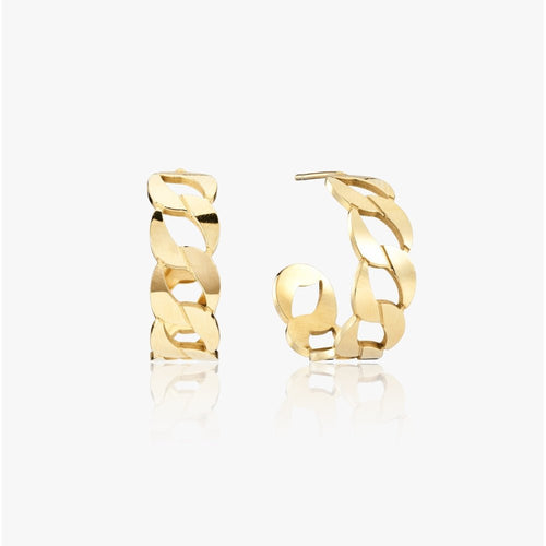 Marine's Earrings 14K Gold Plated