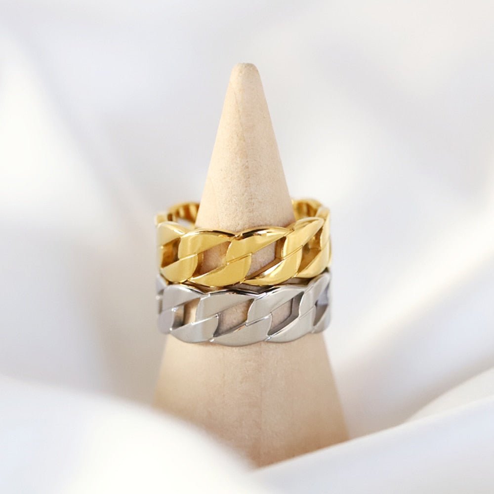 Marinens Ring 14K Guldbelagt - Global Urban Jewelry