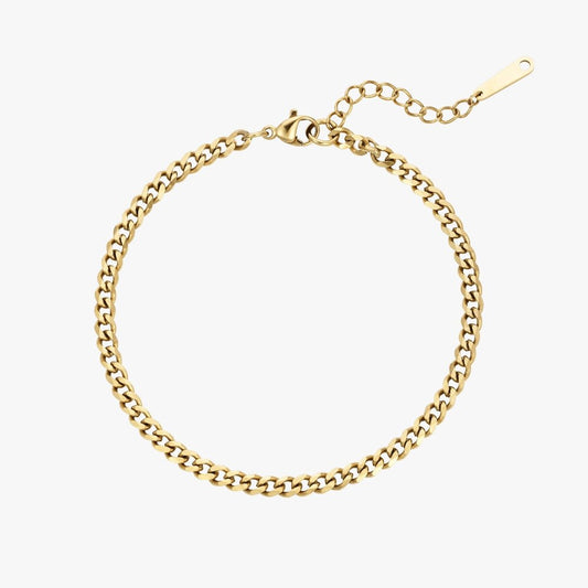 Panser Ankelkæde 14K Guldbelagt - Global Urban Jewelry