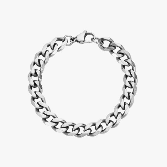 Panser Armbåndskæde Sølv 8mm - Global Urban Jewelry