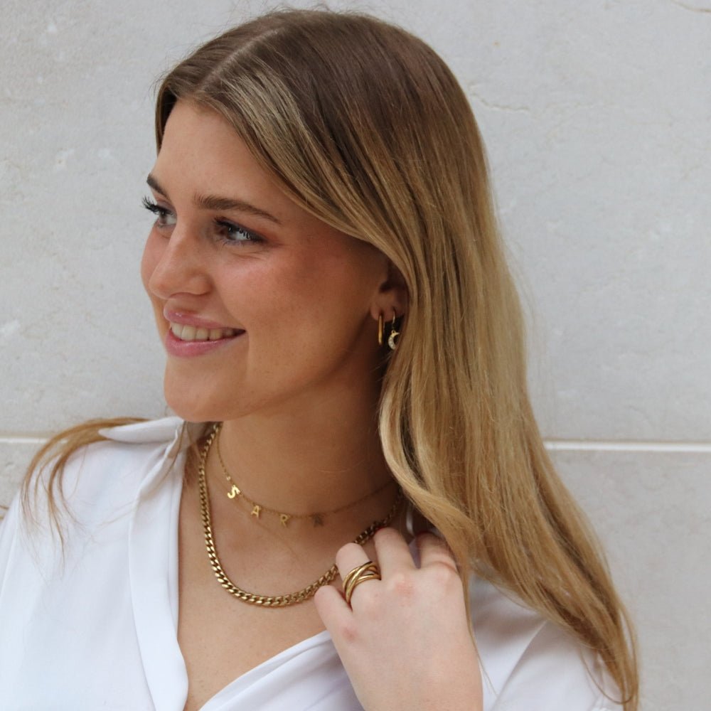 Panser Halskæde 14K Guldbelagt 6 mm - Global Urban Jewelry
