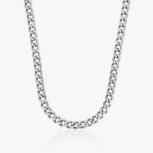 Panser Halskæde Sølv 6mm - Global Urban Jewelry
