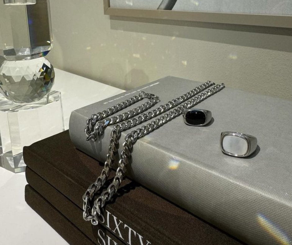 Panser Halskæde Sølv 8mm - Global Urban Jewelry