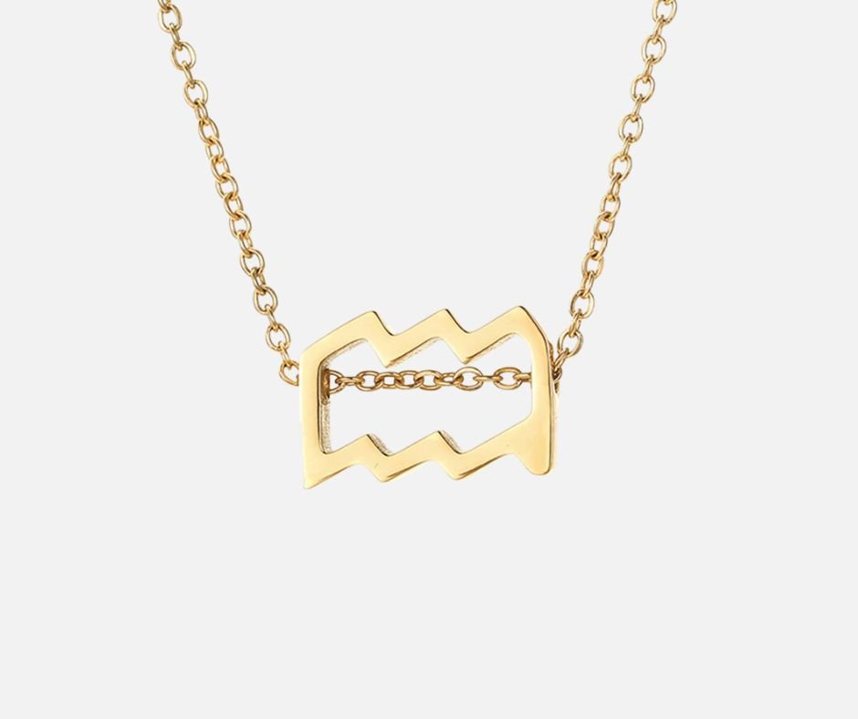 Stjernetegn Halskæde 14K Guldbelagt - Global Urban Jewelry