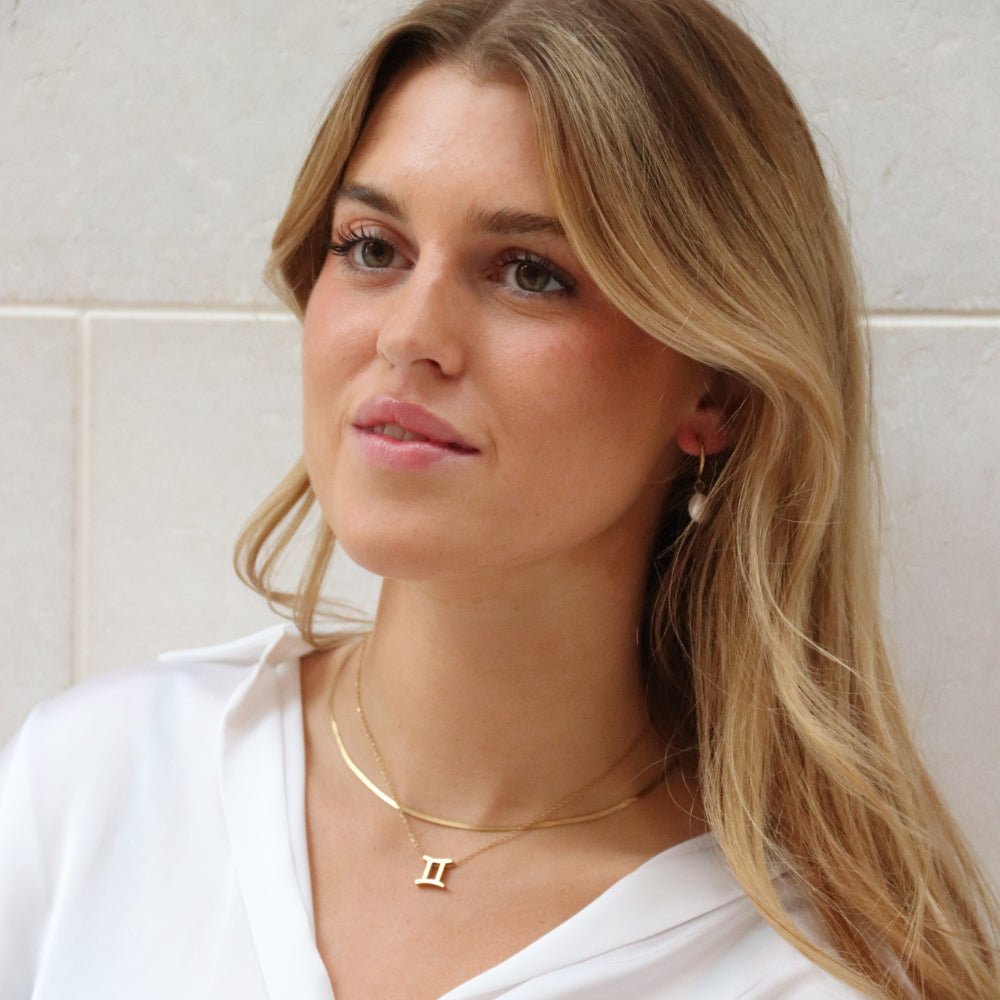 Stjernetegn Halskæde 14K Guldbelagt - Global Urban Jewelry