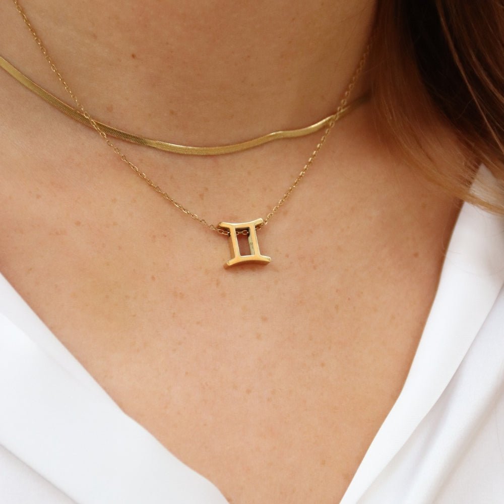 Stjernetegn Halskæde 14K Guldbelagt - Global Urban Jewelry