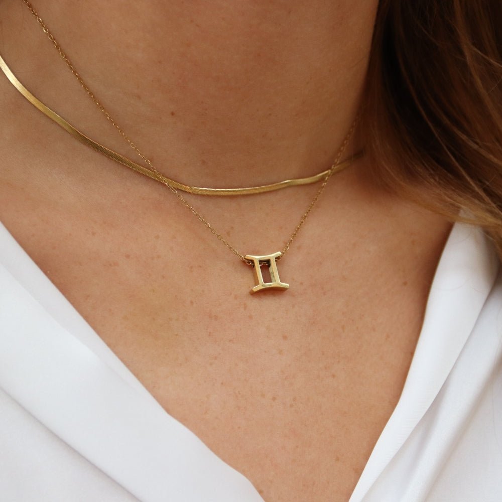 Stjernetegn Halskæde 14K Guldbelagt - Global Urban Jewelry