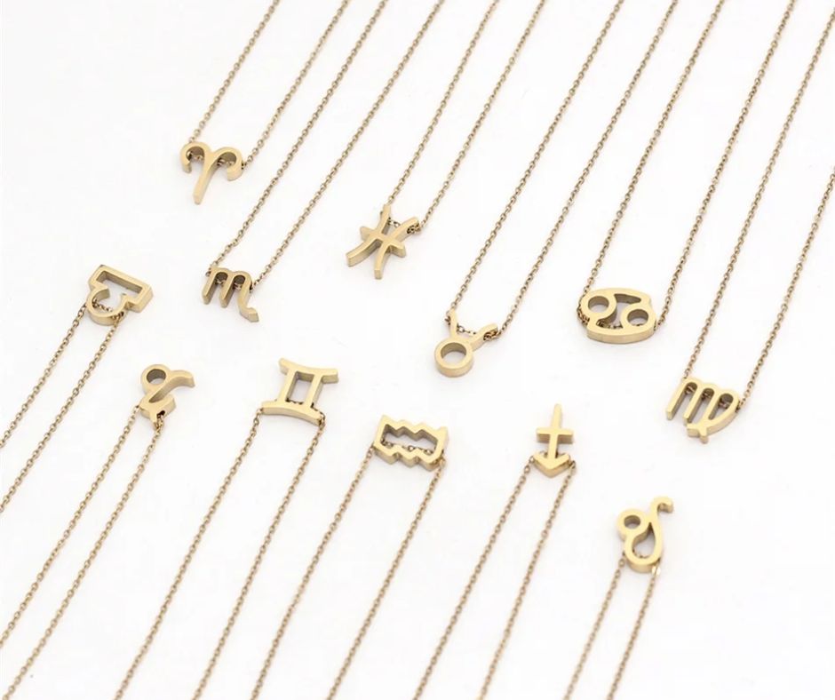 Stjernetegn Halskæde 14K Guldbelagt - Global Urban Jewelry