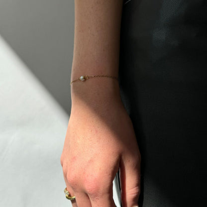 armbånd med perle