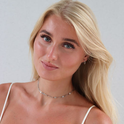 Choker Sunkissed Halskæde Sølv - Global Urban Jewelry