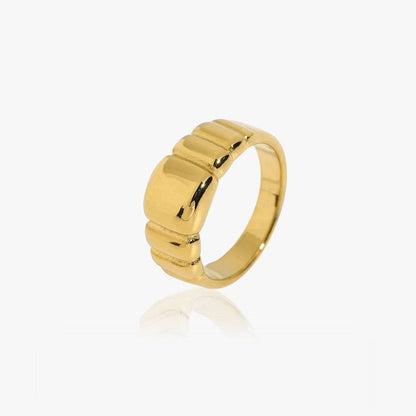 Chunky Amalie Ring 14K Guldbelagt - Global Urban Jewelry