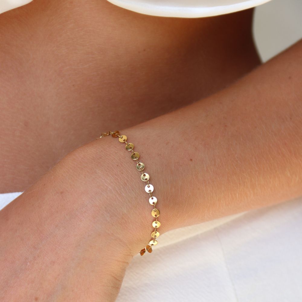 Gavesæt Sunkissed Halskæde & Armbånd 14K Guldbelagt - Global Urban Jewelry