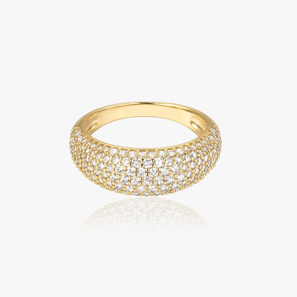 Krystal Ring 18K Guldbelagt - Global Urban Jewelry