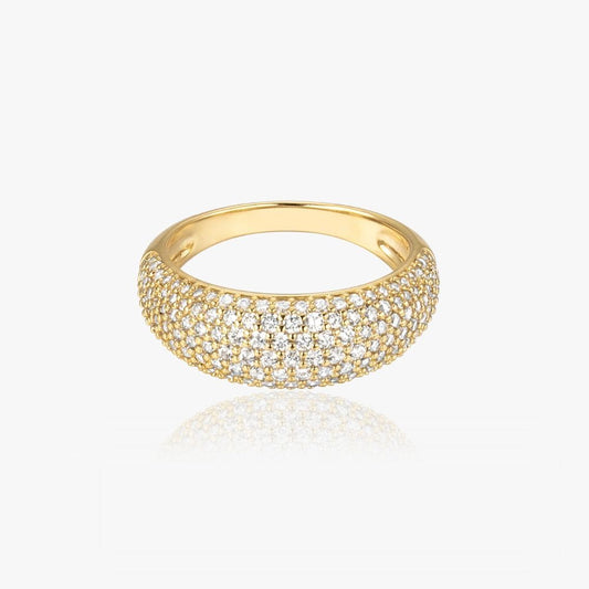 Krystal Ring 18K Guldbelagt - Global Urban Jewelry