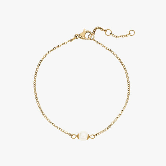 Ella Havperle Armbånd 14K Guldbelagt - Global Urban Jewelry