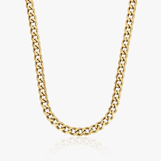 Panser sæt - Halskæde, Armbånd & Ankelkæde 14K Guldbelagt - Global Urban Jewelry